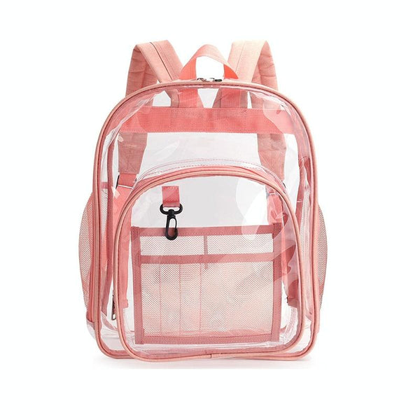 Waterproof Pvc Backpack For Students Compact And Durable Small Pink Backpacks