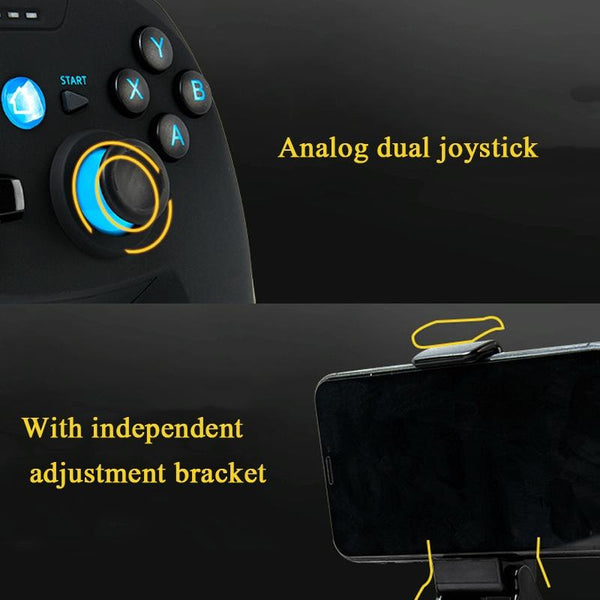Wireless Game Controller For Android / Ios Pc Ps3 2.4Ghz & Bluetooth 4.0 Controllers & Attachments