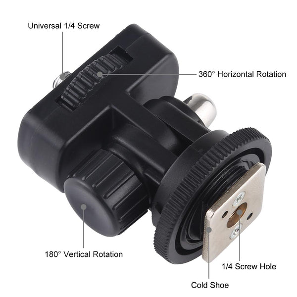 Cold Shoe Tripod With 1/4 Screw Thread For Cameras And Gopro Mounts Other Tripods & Supports