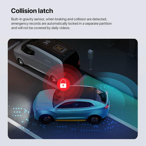 Panoramic Triple Recording Wifi Dash Cam With 2K Ultra Hd Night Vision Car Audio In Dash Units