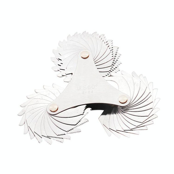 60 Degree Stainless Steel Thread Gauge 51 Pieces Other Test & Measurement