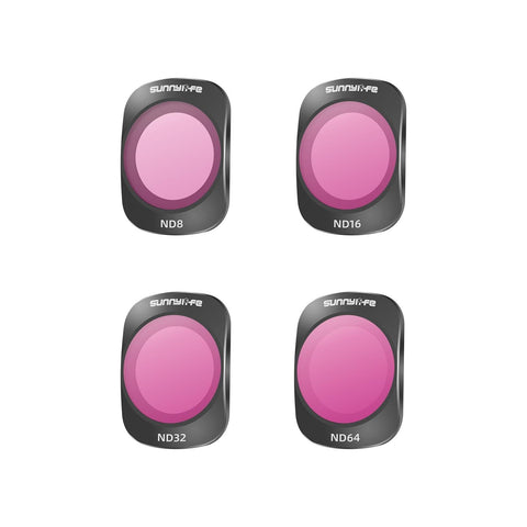 Dji Pocket 3 Camera Lens Filter 4 In 1 Nd8/16/32/64 Camera Drone Accessories