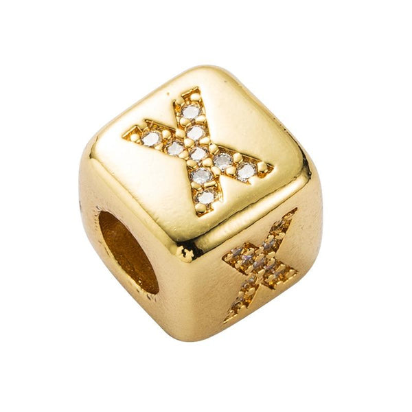 Brass Micro Inlaid Couple Red String Pull Diy Bracelet Jewelry Style X Charms & Pendants