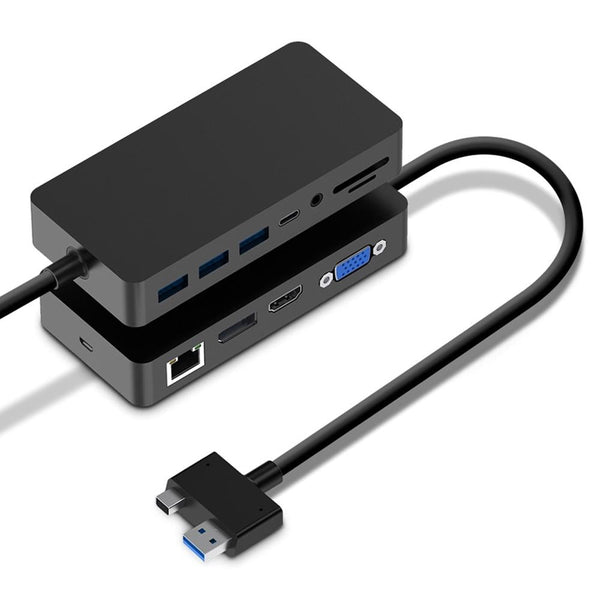 11 In Rj45 / Usb 3.0 Hub For Surface Pro 6 Usb Cables Hubs & Adapters