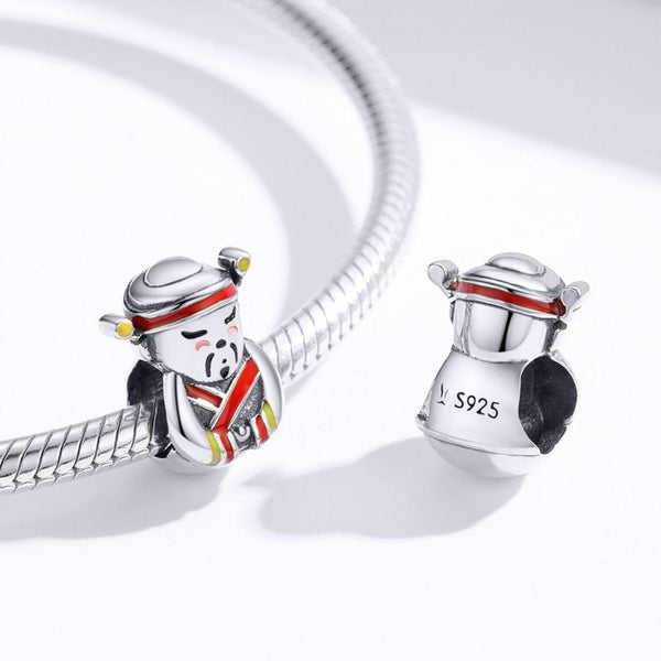 925 Sterling Silver Wealth Beads For Diy Bracelets Pure Charms & Pendants