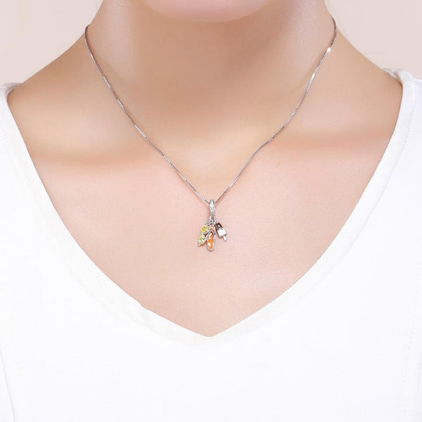 925 Sterling Silver Summer Cozy Head Pendant For Diy Bracelets & Necklaces Charms & Pendants