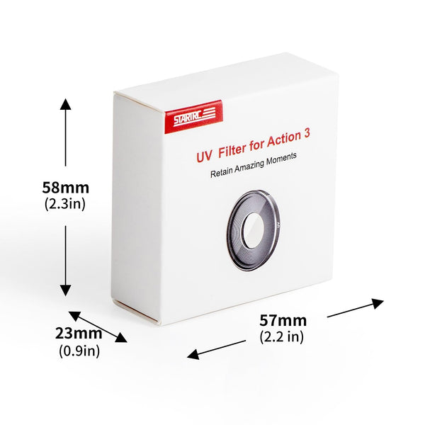 Uv Filter For Dji Action 3 Camera Camera Drone Accessories