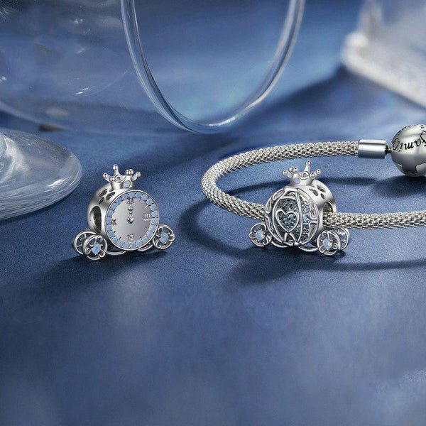 925 Sterling Silver Pumpkin Charm For Diy Bracelets Charms & Pendants