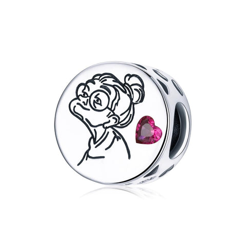 925 Sterling Silver Floral Beaded Diy Jewelry Set Charms & Pendants