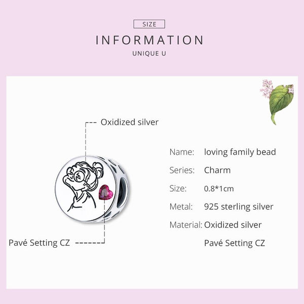 925 Sterling Silver Floral Beaded Diy Jewelry Set Charms & Pendants