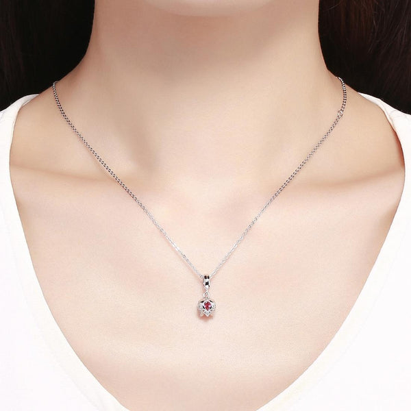 925 Sterling Silver Tulip Pendant For Diy Bracelets & Necklaces Charms & Pendants