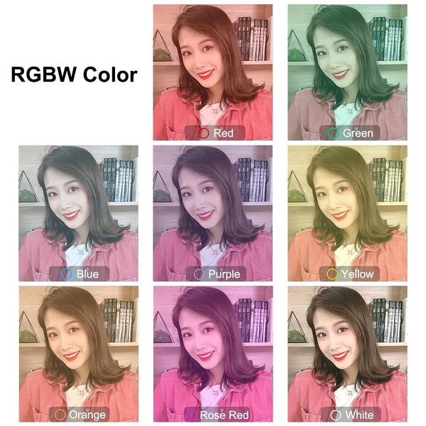 10.2 Inch Rgbw Led Ring Light Kit With Tripod And Phone Clamp For Video Production Other Mobile Accessories