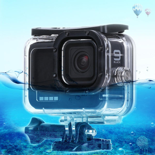 Waterproof Housing For Gopro Hero10 / 9 With Mount And Screw 45M Camera Cases Bags & Covers