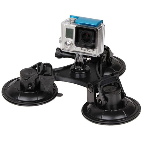 Triangle Suction Cup Mount For Action Cameras With Hexagonal Screwdriver Other Camera & Photo Accs