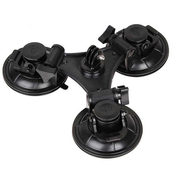 Triangle Suction Cup Mount For Action Cameras With Hexagonal Screwdriver Other Camera & Photo Accs