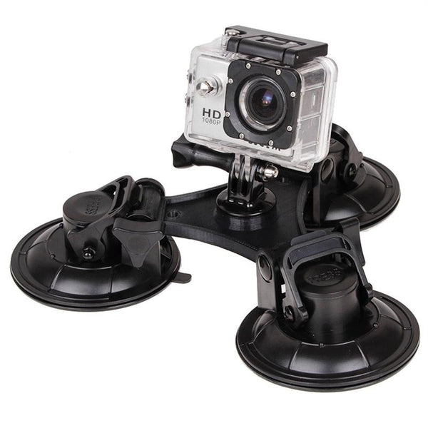 Triangle Suction Cup Mount For Action Cameras With Hexagonal Screwdriver Other Camera & Photo Accs