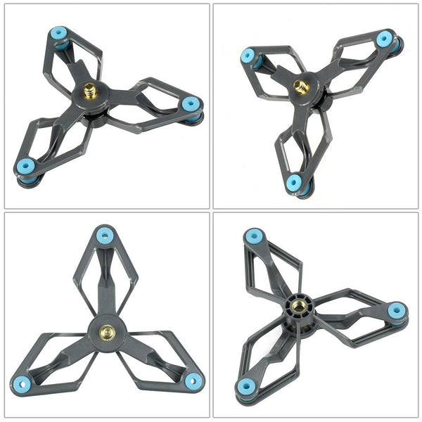 Action Camera Tripod Kit With Damping Shock Absorber Mount For Stability Tripods & Monopods
