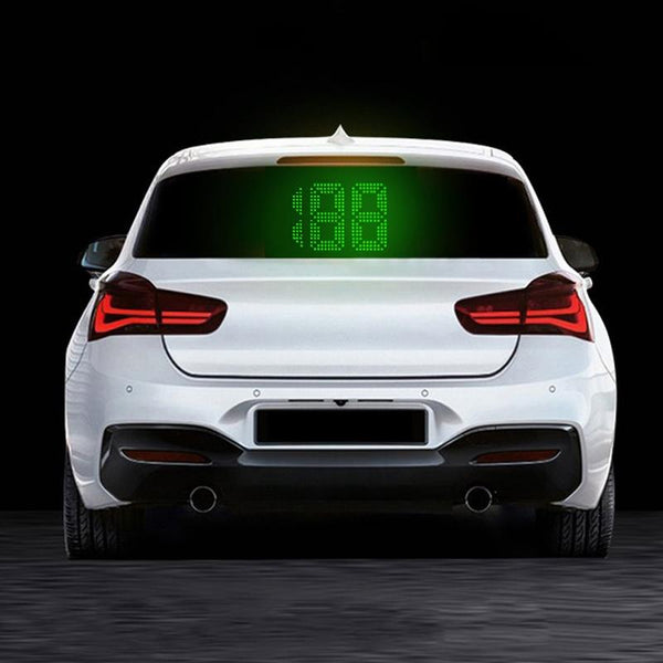 Universal Car Locator Technology Rear Window Speedometer Hud Display Other Car Audio