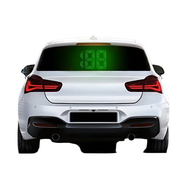 Universal Car Locator Technology Rear Window Speedometer Hud Display Other Car Audio