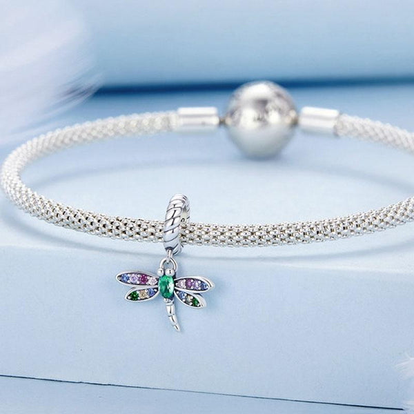 Zircon Dragonfly Beaded Accessory Charms & Pendants