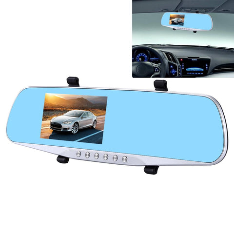 4.3 Inch Hd 1080P Rearview Mirror Vehicle Dvr With Screen Display Video In Dash Units W/O Gps
