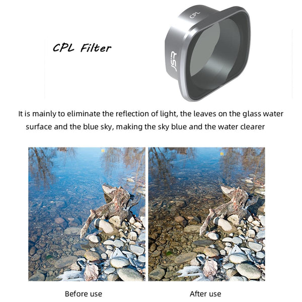 Aluminum Alloy Frame Lens Filter For Dji Fpv Camera Drone Accessories