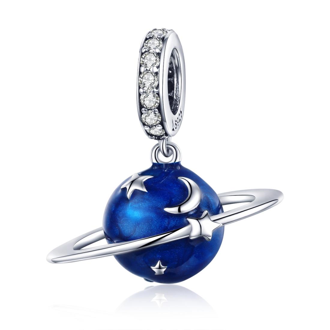 925 Sterling Silver Diy Planet Charm For Bracelets Charms & Pendants