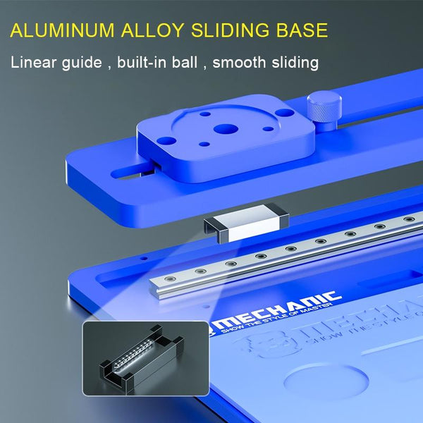 Aluminum Alloy Sliding Base For Max Air Microscope Microscopes