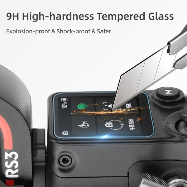 Tempered Glass Screen Protector For Dji Rs3 Explosion Proof Audio Video Camera Screen Protectors
