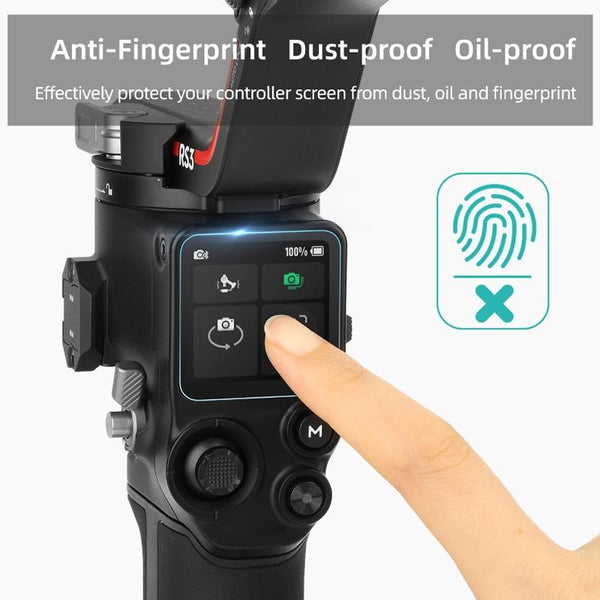 Tempered Glass Screen Protector For Dji Rs3 Explosion Proof Audio Video Camera Screen Protectors