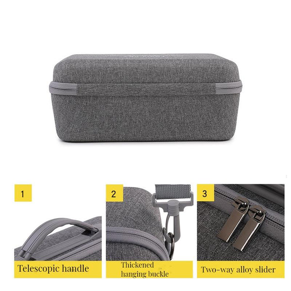 Compact Vr Storage Bag For Pico 4 Hard Shell Bags Skins & Travel Cases