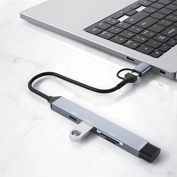 Usb 3.0 Hub With Sd / Tf Card Reader & Docking Station Usb Cables Hubs & Adapters