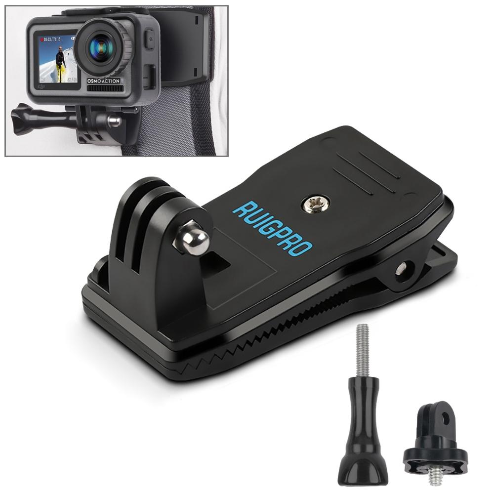 360 Degree Backpack Mount For Gopro And Dji Action Cameras Clip Clamp Other Camera & Photo Accs
