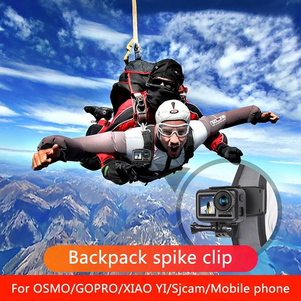 360 Degree Backpack Mount For Gopro And Dji Action Cameras Clip Clamp Other Camera & Photo Accs