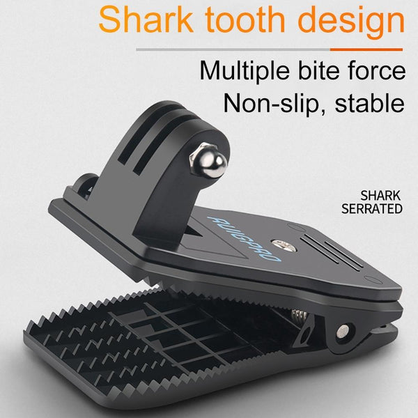 360 Degree Backpack Mount For Gopro And Dji Action Cameras Clip Clamp Other Camera & Photo Accs