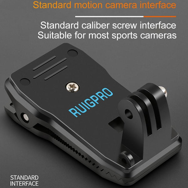 360 Degree Backpack Mount For Gopro And Dji Action Cameras Clip Clamp Other Camera & Photo Accs