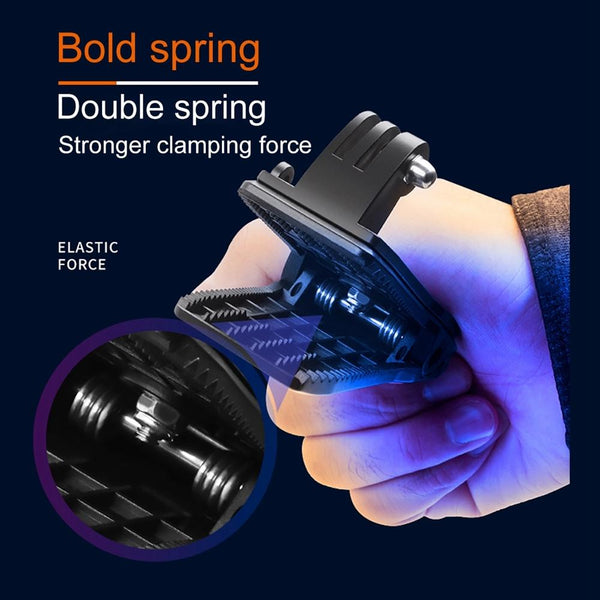 360 Degree Backpack Mount For Gopro And Dji Action Cameras Clip Clamp Other Camera & Photo Accs