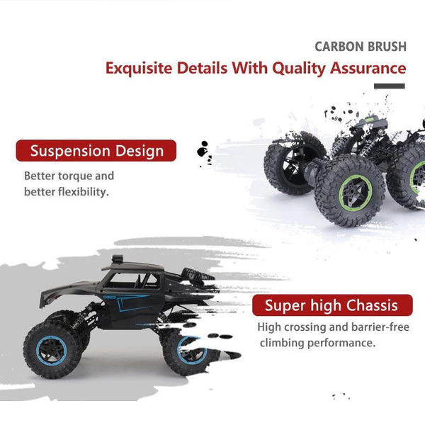 6Wd 2.4G Rc Off Road Car 1 12 Scale Rc Model Vehicles