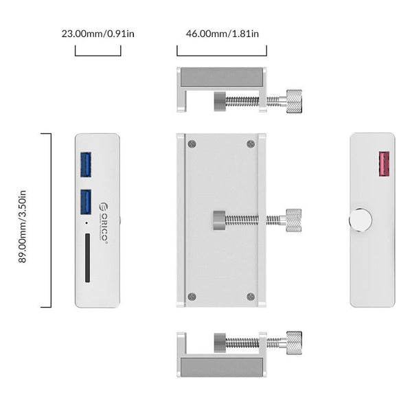 2 Port Usb3.0 Hub With Sd Card Reader Usb Cables Hubs & Adapters