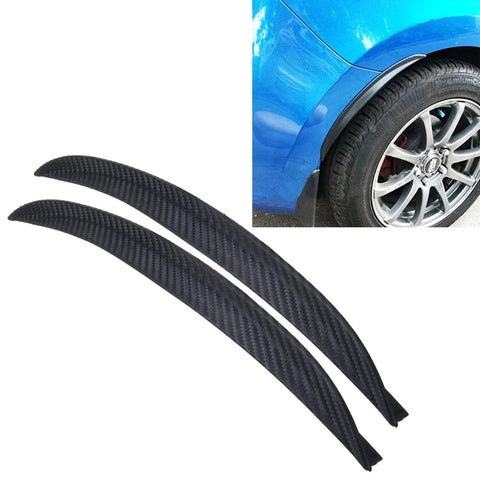 2 Pcs Car Auto Rubber Fender Guard Protection Strip Scratch Protector Sticker Size 34 X 2Cm Fenders & Mud Guards
