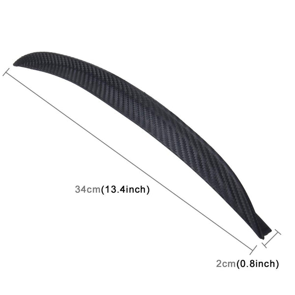2 Pcs Car Auto Rubber Fender Guard Protection Strip Scratch Protector Sticker Size 34 X 2Cm Fenders & Mud Guards