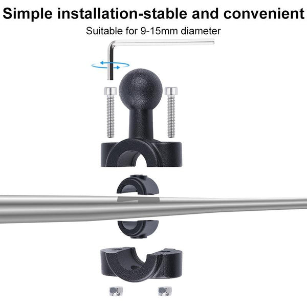 Car Seat Mount For Action Cameras 21Mm Ballhead With Tripod Adapter Mounts & Holders