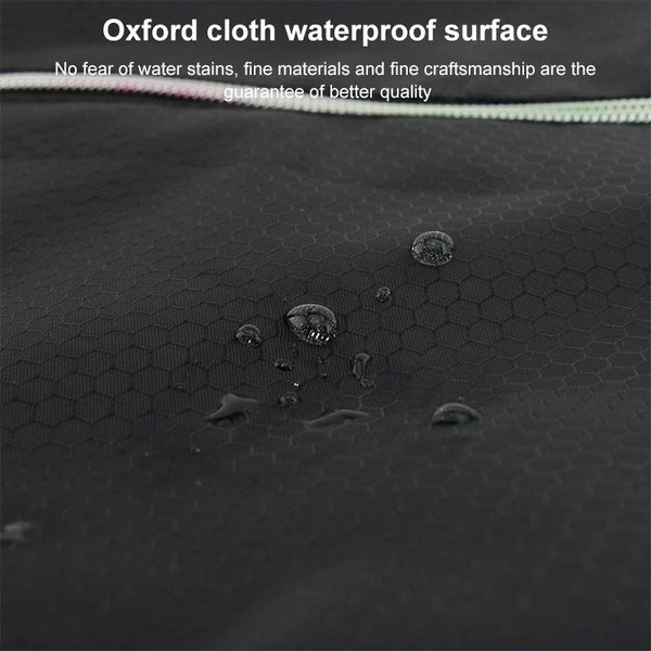 Waterproof Outdoor Football Grid Texture Oxford Backpack 45X35cm Backpacks