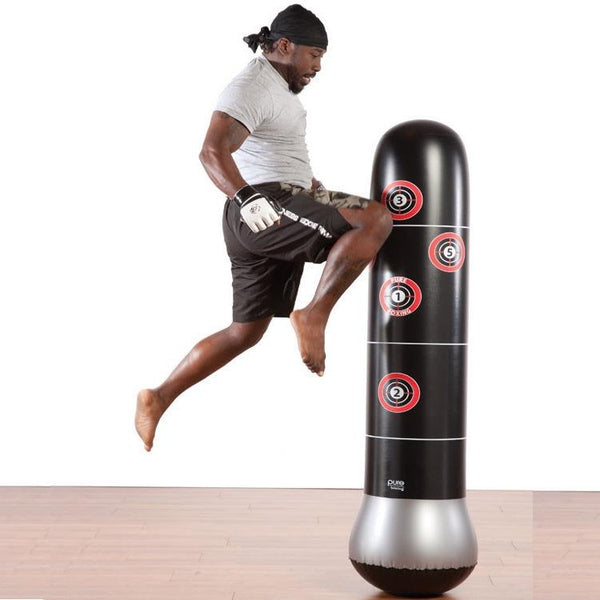 Vertical Inflatable Tumbler Boxing Column For Adults And Children 1.6M Height Punching Bags