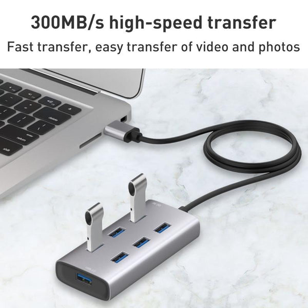 7 Port Usb 3.0 Hub With 80Cm Cable Usb Cables Hubs & Adapters