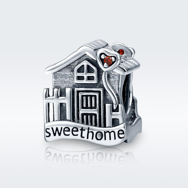 925 Sterling Silver Diy Bracelet Beads Warm Home Charms & Pendants