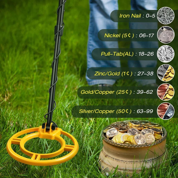 Underground Lcd Metal Detector For Outdoor Use Electronics Equipment Metal Detectors