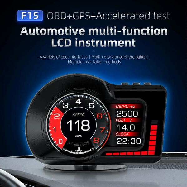 High Def Obd+Gps Hud For F15 Cars Usb Cables Hubs & Adapters