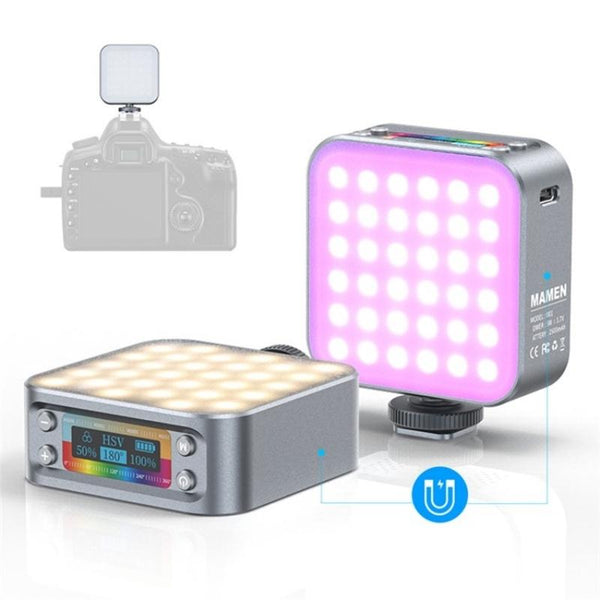D01 Dimmable Photography Led Fill Light Portable Mini Camera Phone Rgb Other Lighting & Studio