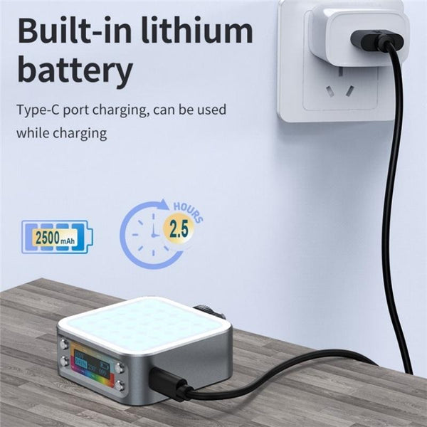 D01 Dimmable Photography Led Fill Light Portable Mini Camera Phone Rgb Other Lighting & Studio